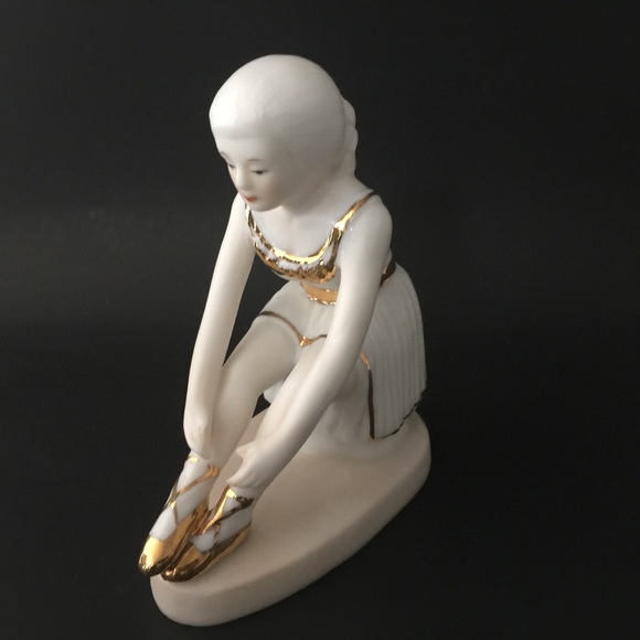 Vintage Other - Adorable Vintage Ballerina bisque Porcelain